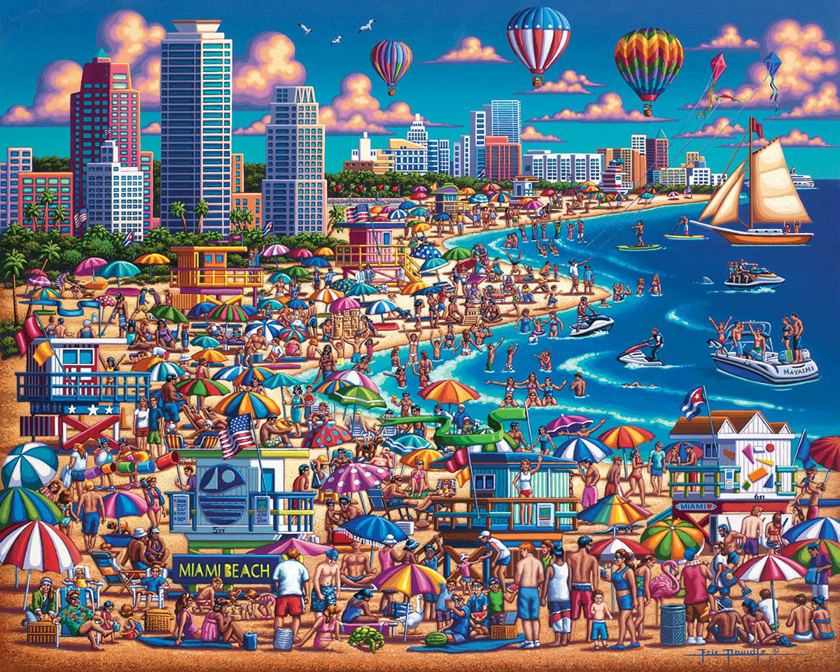 Tropical Escape Beach & Ocean Jigsaw Puzzle By SunsOut