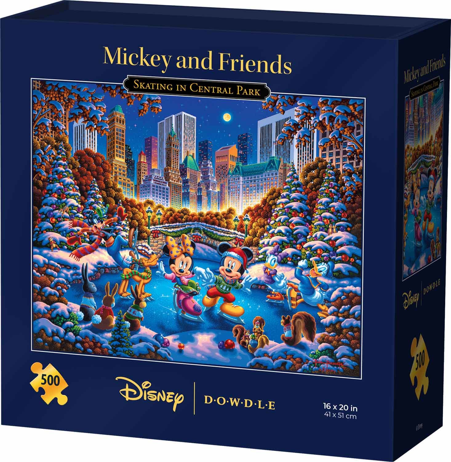 ジグソーパズル　500ピース 「Donald Duck in Africa」 Amazon.com: Clementoni 1000-Piece Jigsaw Puzzle Impossible