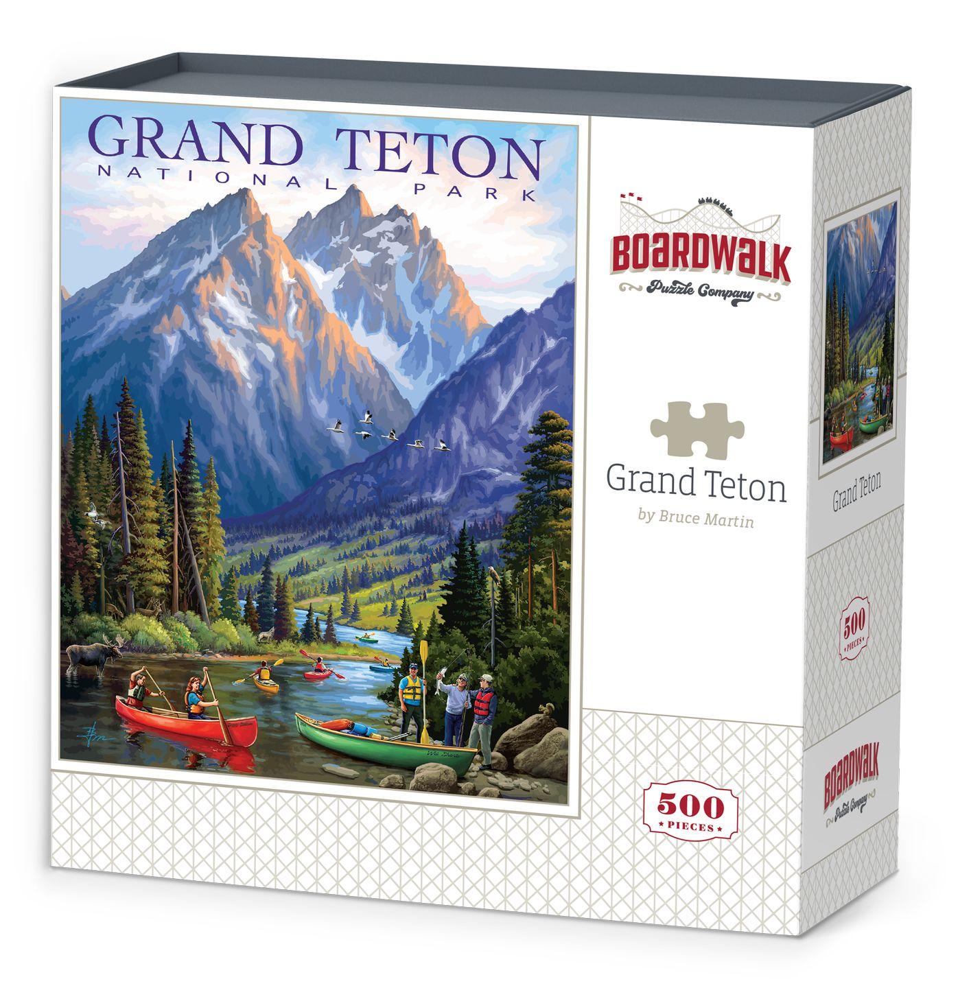 Grand Teton Mountain Jigsaw Puzzle