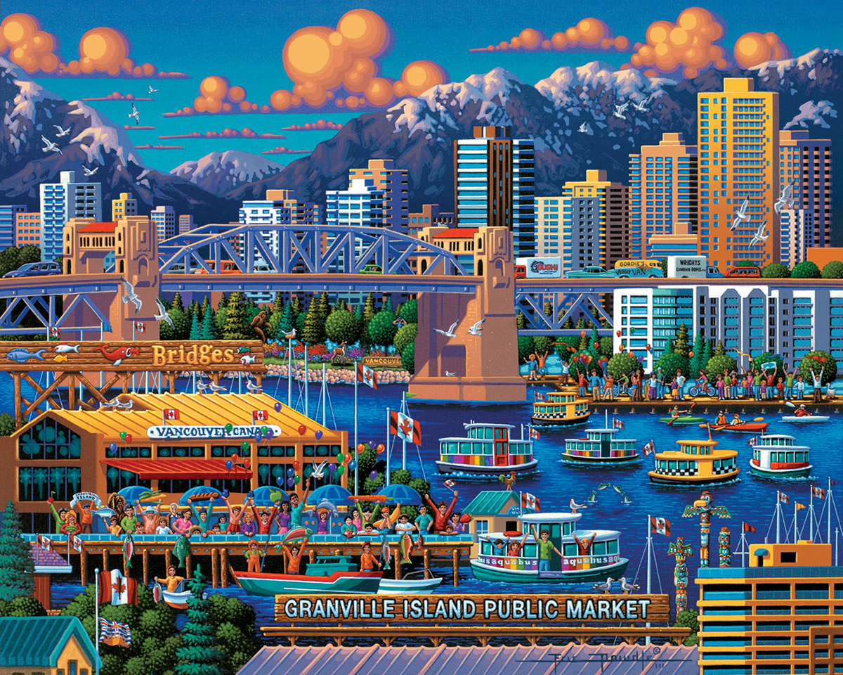 Granville Island - Scratch and Dent Americana Jigsaw Puzzle