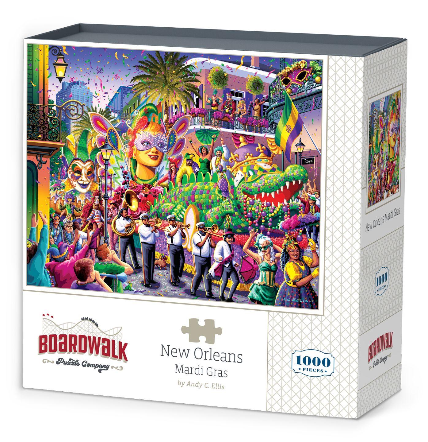 New Orleans Mardi Gras by BW Travel Jigsaw Puzzle