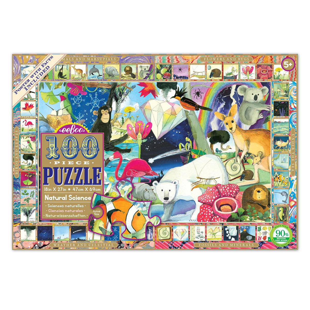 Natural Science - Scratch and Dent Animals Jigsaw Puzzle
