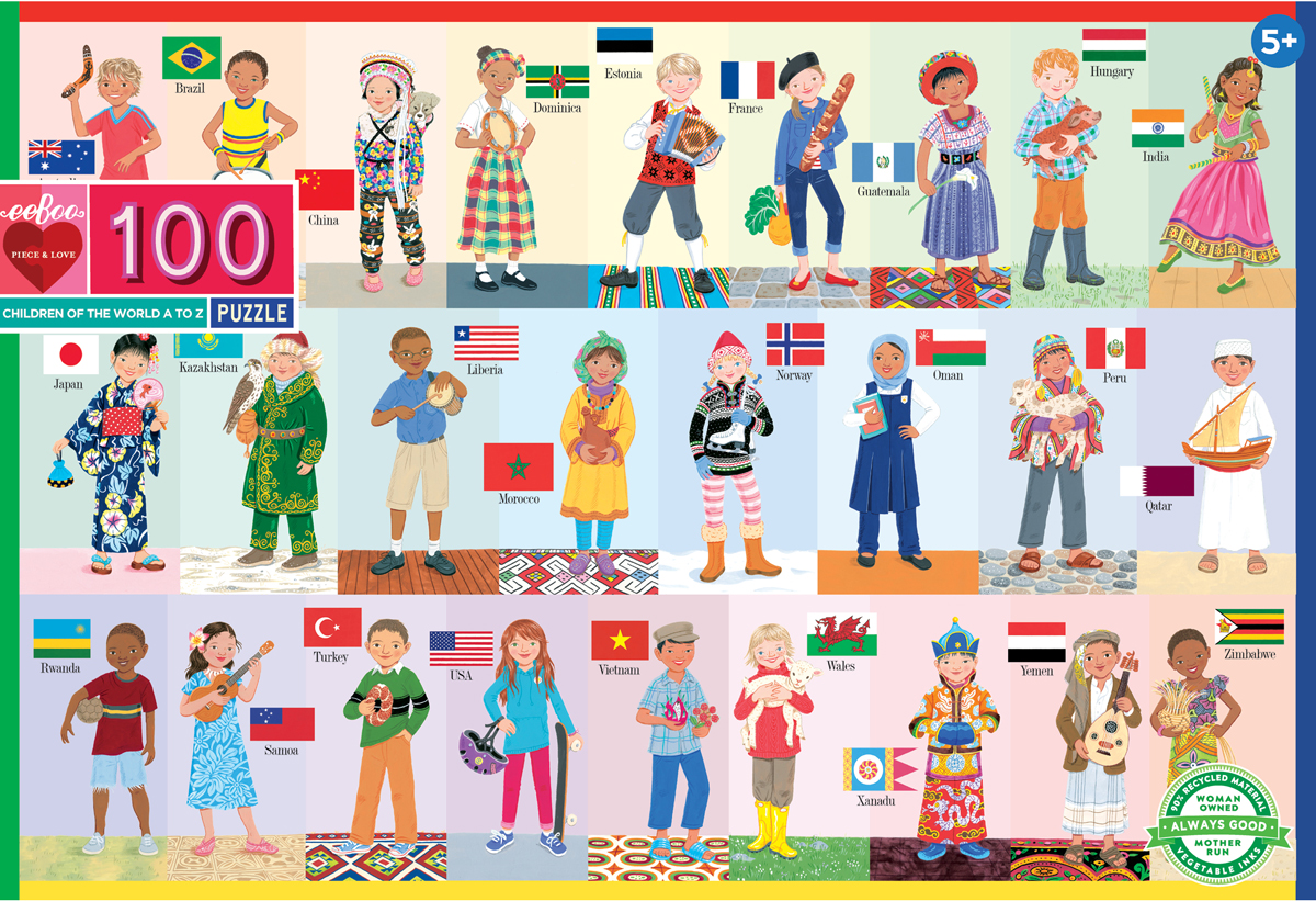Children of the World People Jigsaw Puzzle