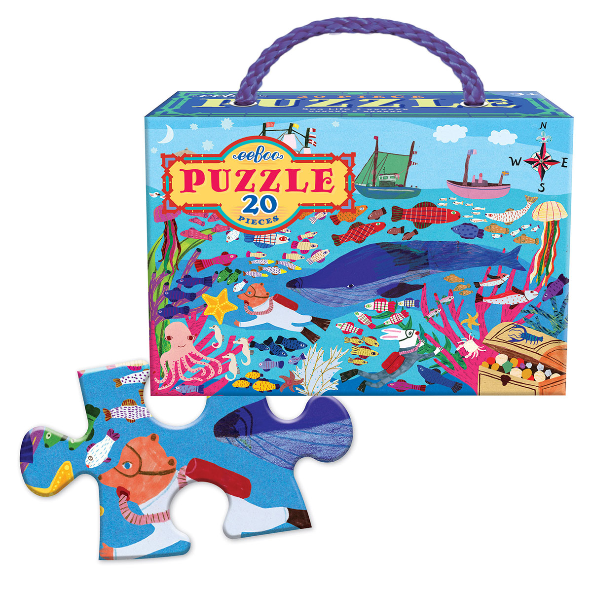 Tranquility Glow Beach & Ocean Jigsaw Puzzle By Puzzlelife