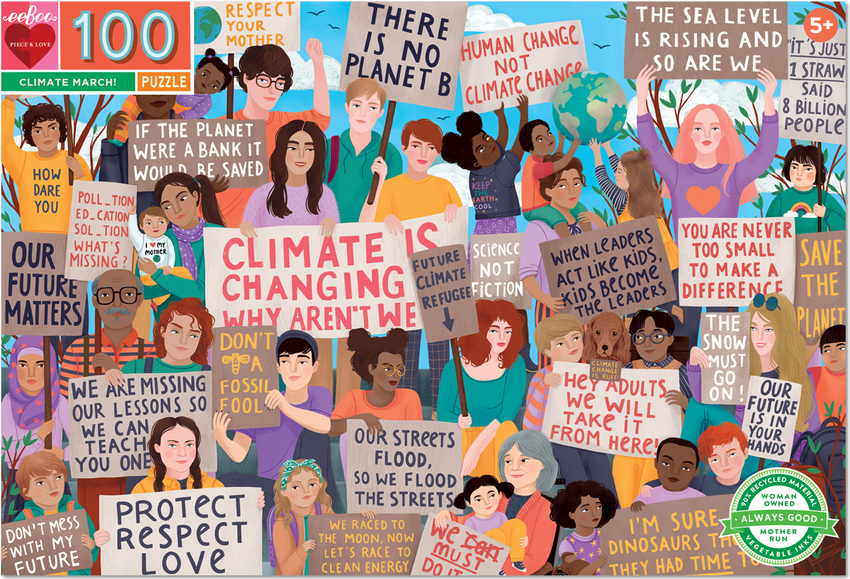 Climate March! - Scratch and Dent People Jigsaw Puzzle