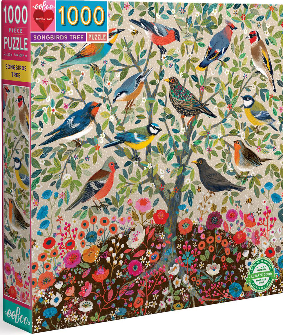 Songbirds Tree Birds Jigsaw Puzzle
