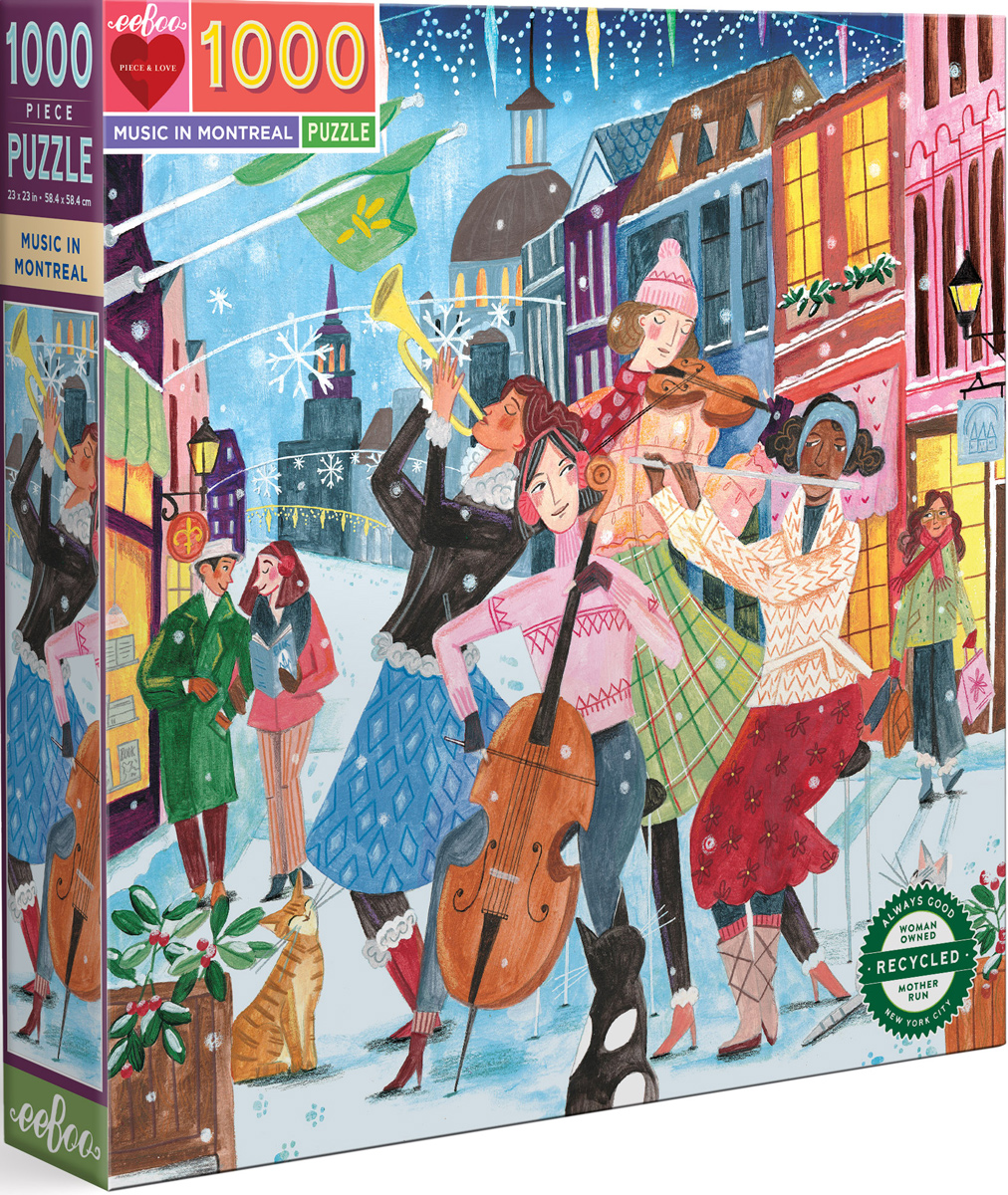 Music in Montreal Music Jigsaw Puzzle