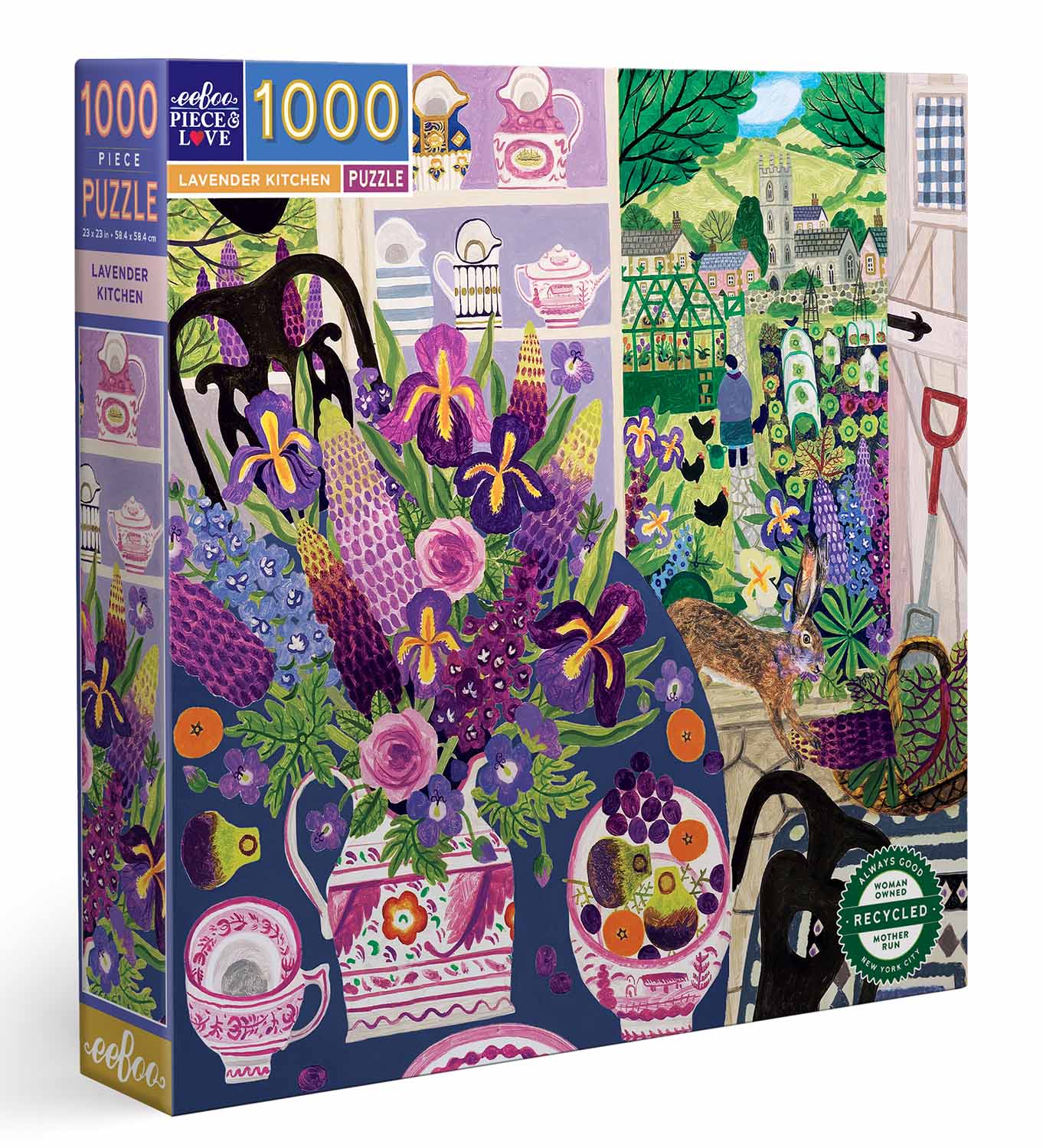 Lavender Kitchen  Flower & Garden Jigsaw Puzzle
