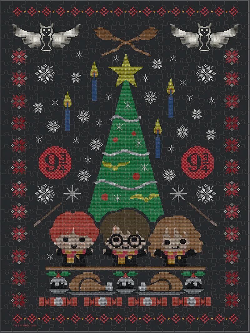 Harry Potter Weasley Sweaters Christmas Jigsaw Puzzle