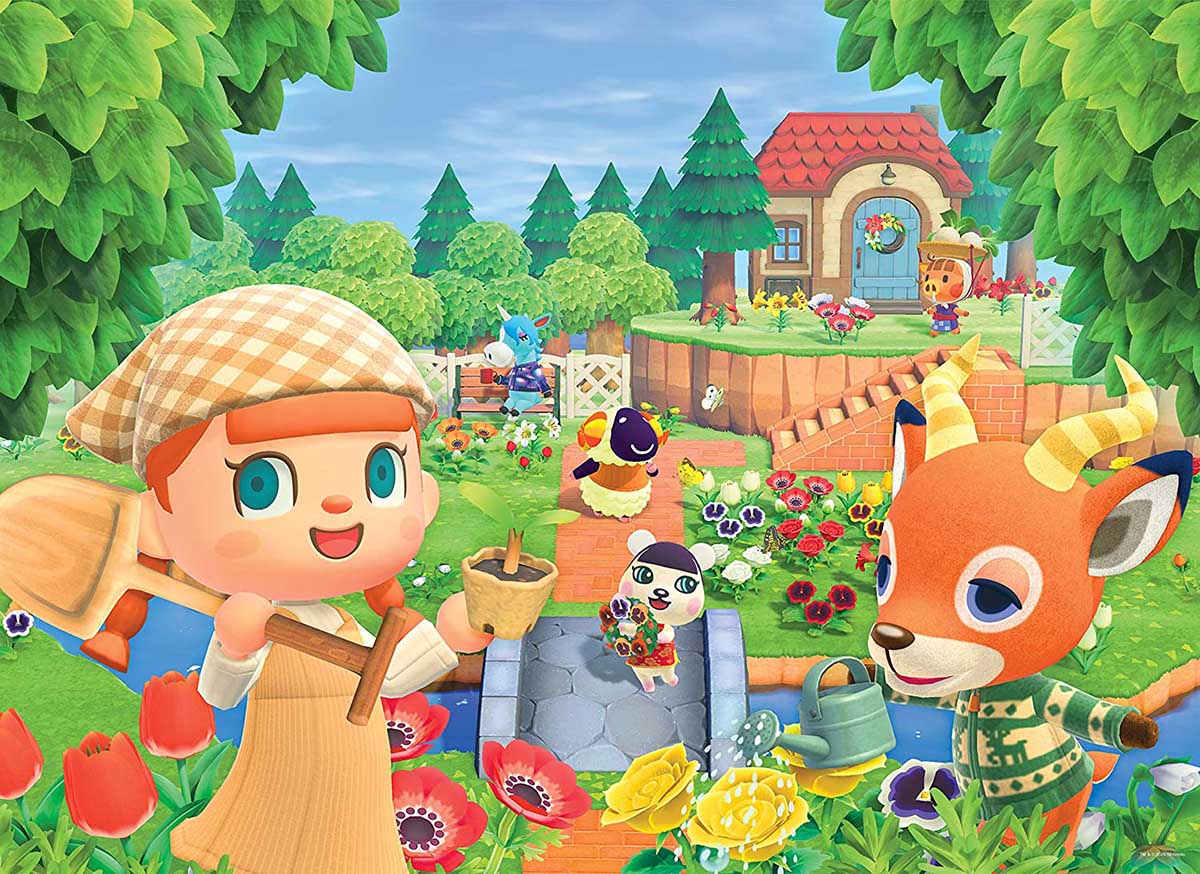 Animal Crossing "New Horizons" Video Game Jigsaw Puzzle
