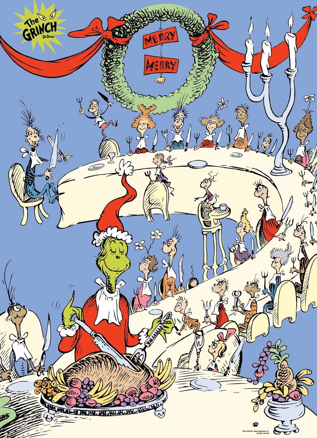 The Grinch  Books & Reading Jigsaw Puzzle