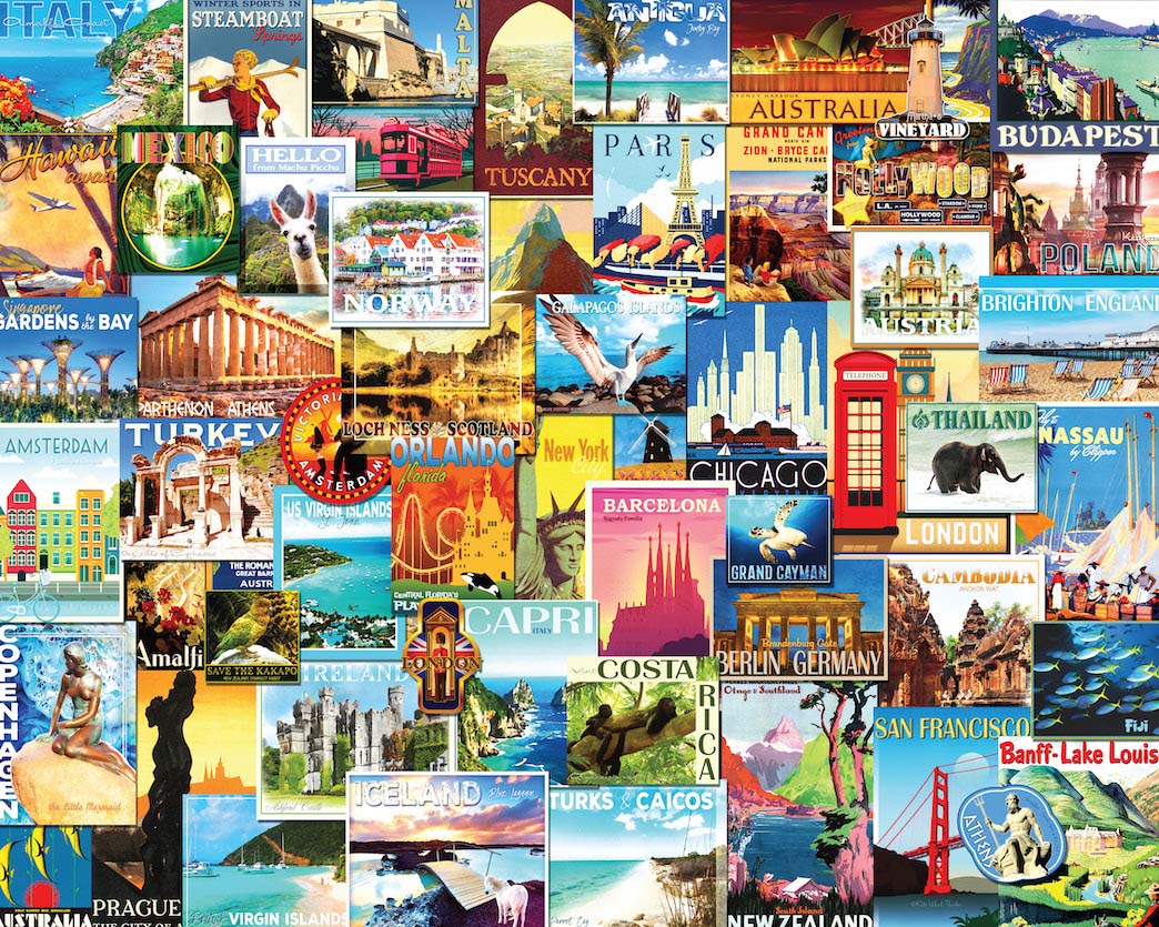World Traveler  Travel Jigsaw Puzzle
