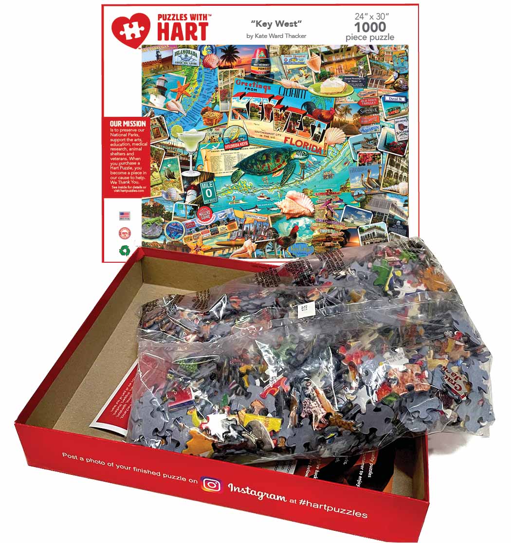 Key West, 1000 Pieces, Hart Puzzles | Puzzle Warehouse