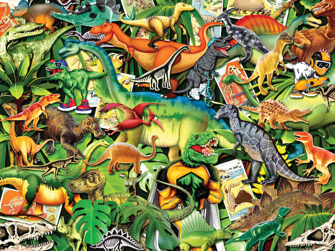 Dinosaur Cool Dinosaurs Jigsaw Puzzle
