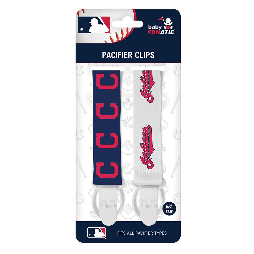 Cleveland Indians MLB Pacifier Clip 2-Pack, 2 Pieces, MasterPieces ...