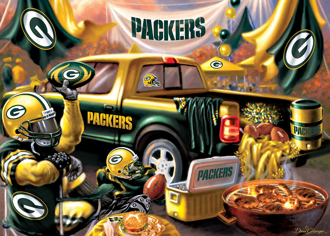 Green Bay Packers Gameday Sports Jigsaw Puzzle