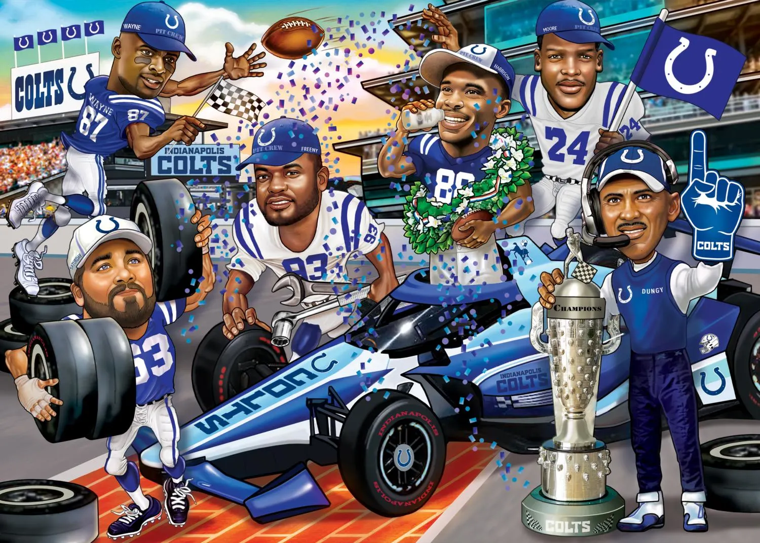 Indianapolis Colts NFL All-Time Greats  Sports