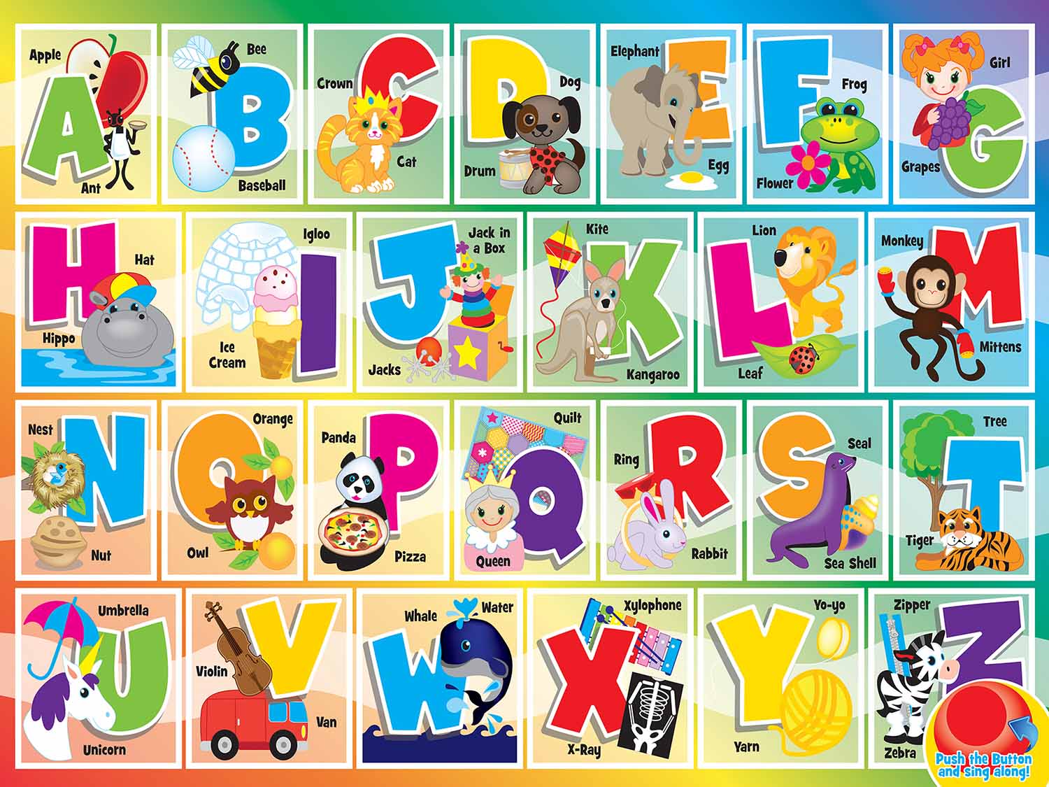 Alphabet Song Educational Jigsaw Puzzle