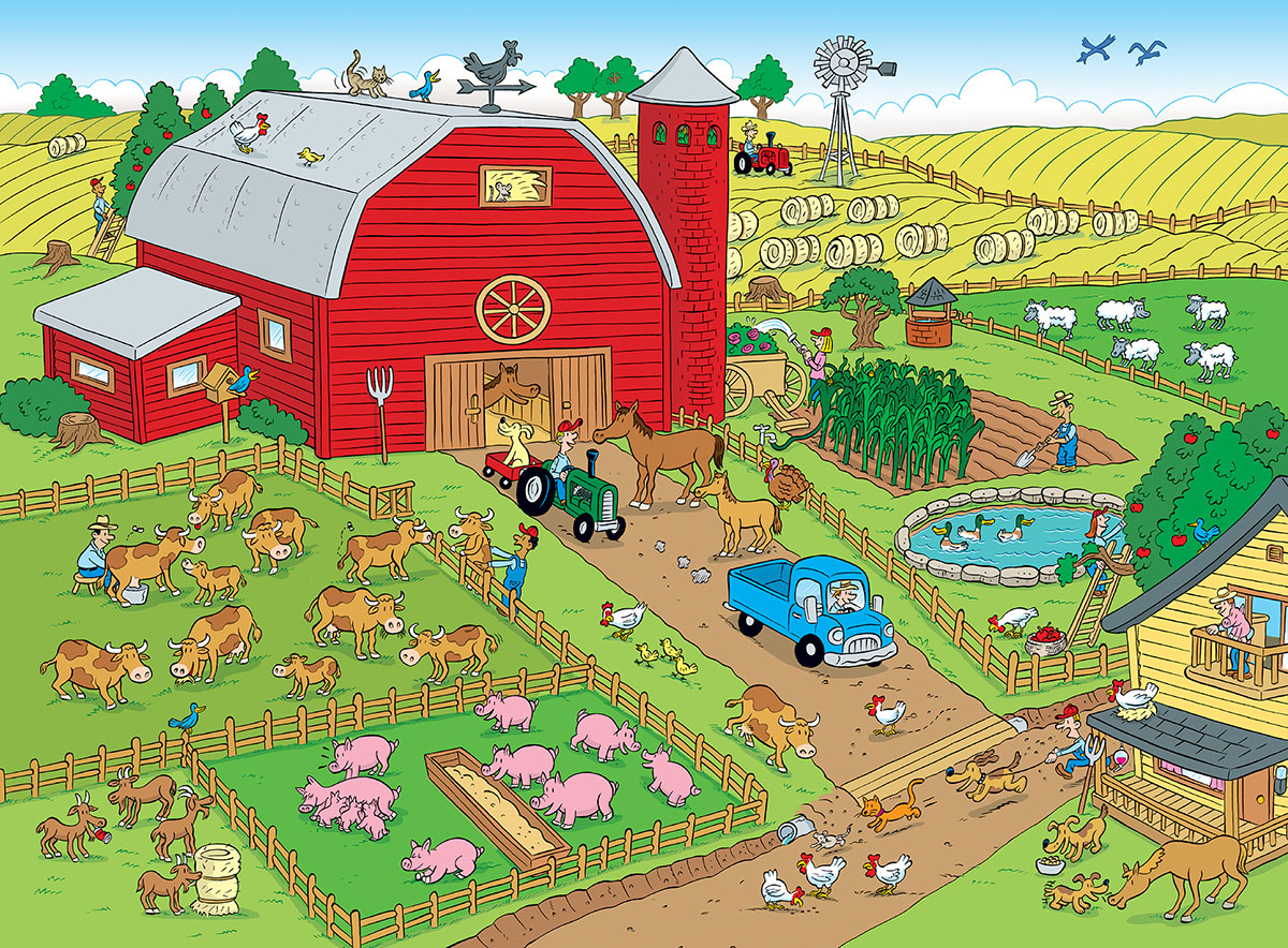 Things to Spot on a Farm - Scratch and Dent Farm Hidden Images