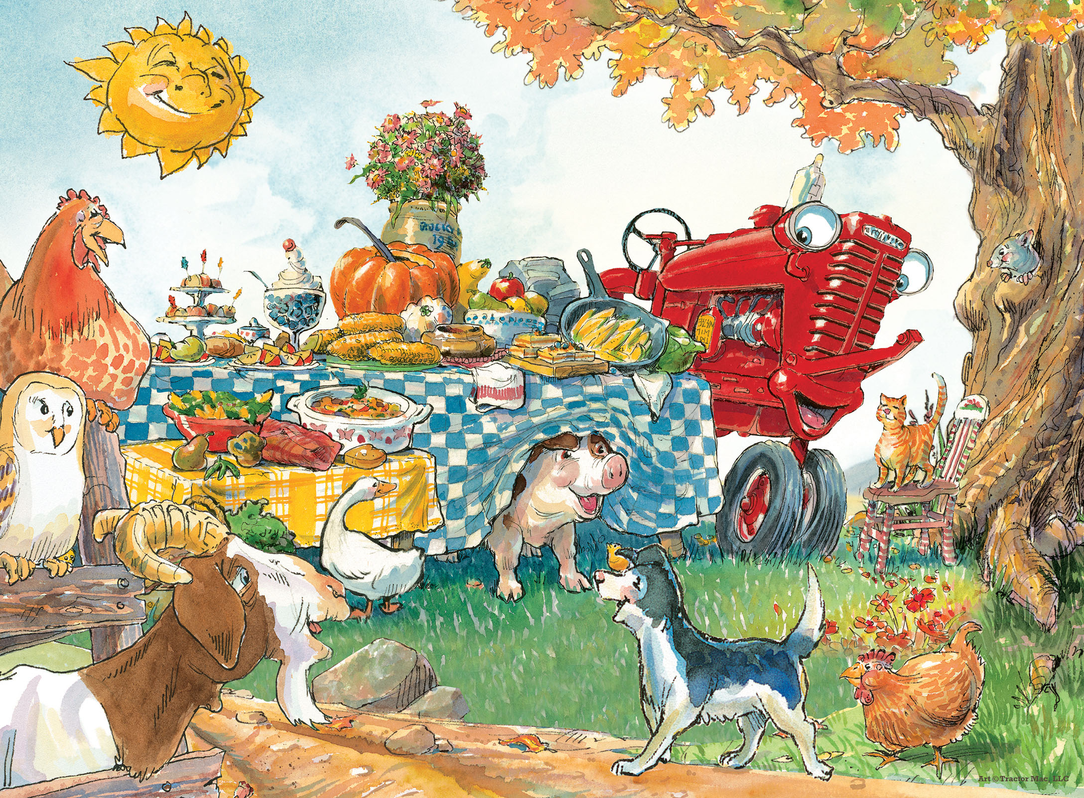 Dinner Time (Tractor Mac) - Scratch and Dent Farm Jigsaw Puzzle