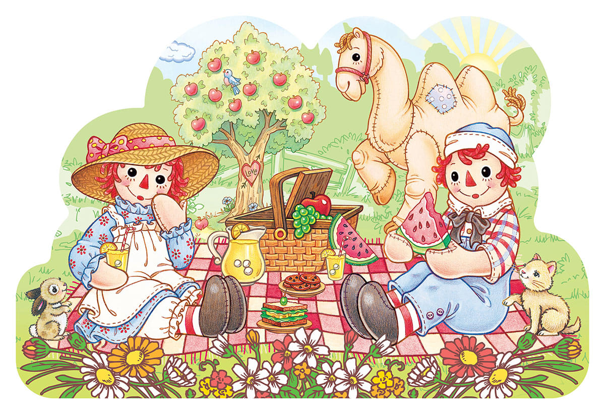 Raggedy Ann & Andy - 36 Piece Jigsaw Puzzle by MasterPieces
