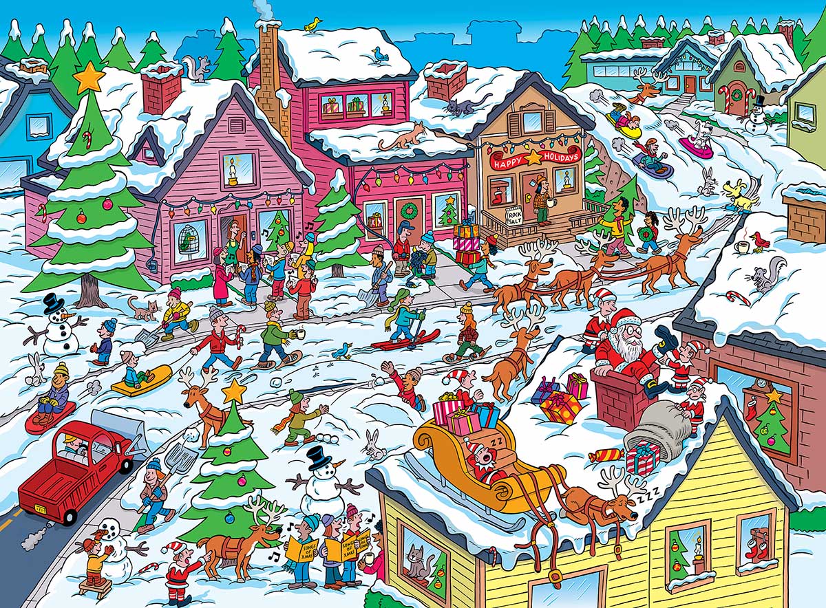 Things to Spot at Christmas - Scratch and Dent Christmas Hidden Images
