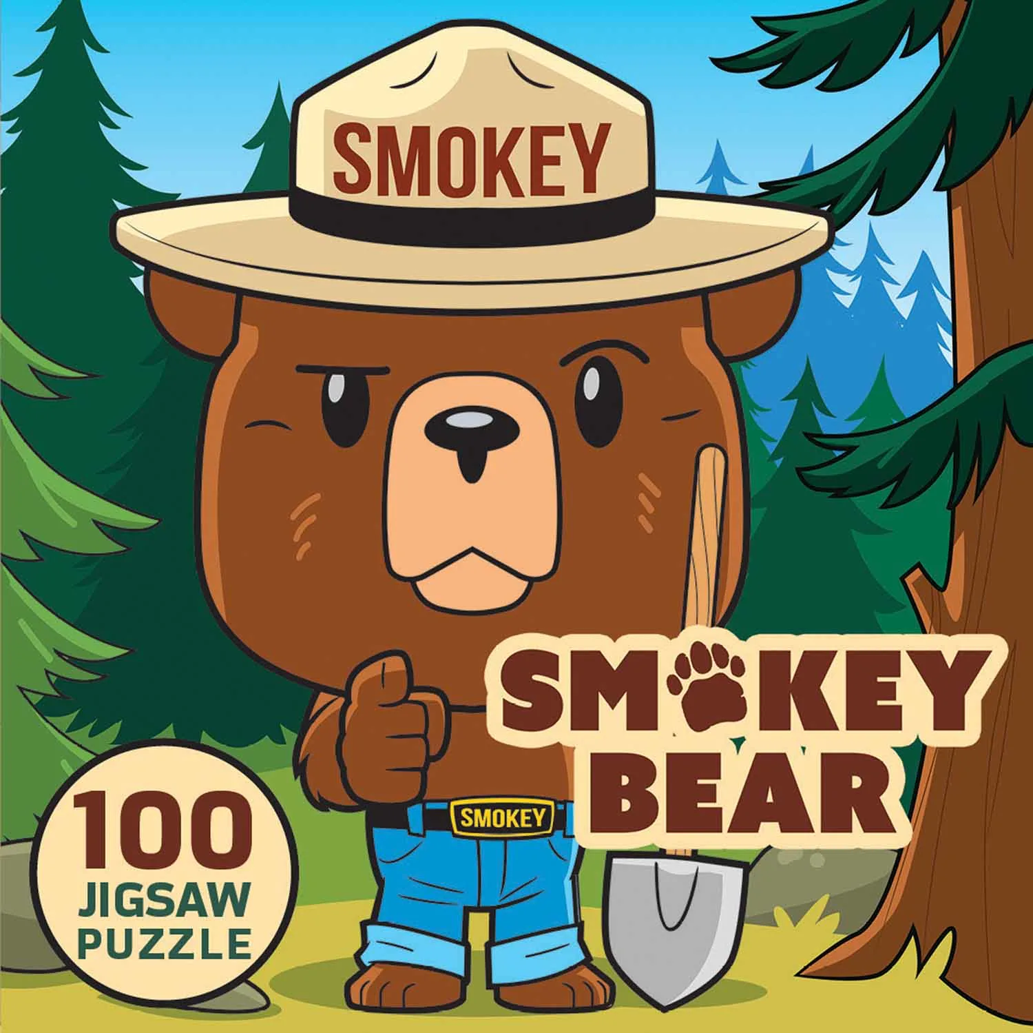 Smokey Bear - 100 Piece Jigsaw Puzzle by MasterPieces