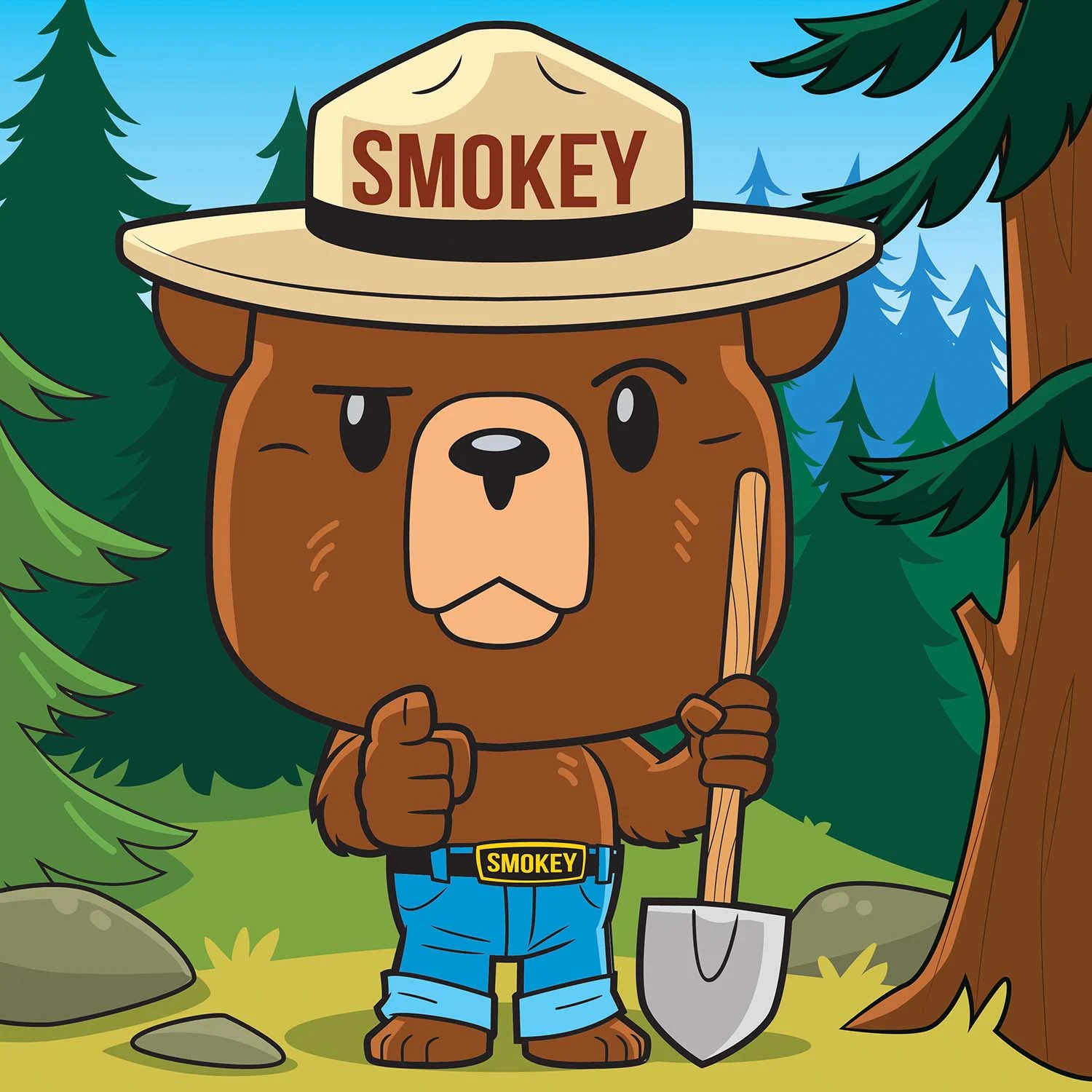 Smokey Bear - 100 Piece Jigsaw Puzzle by MasterPieces