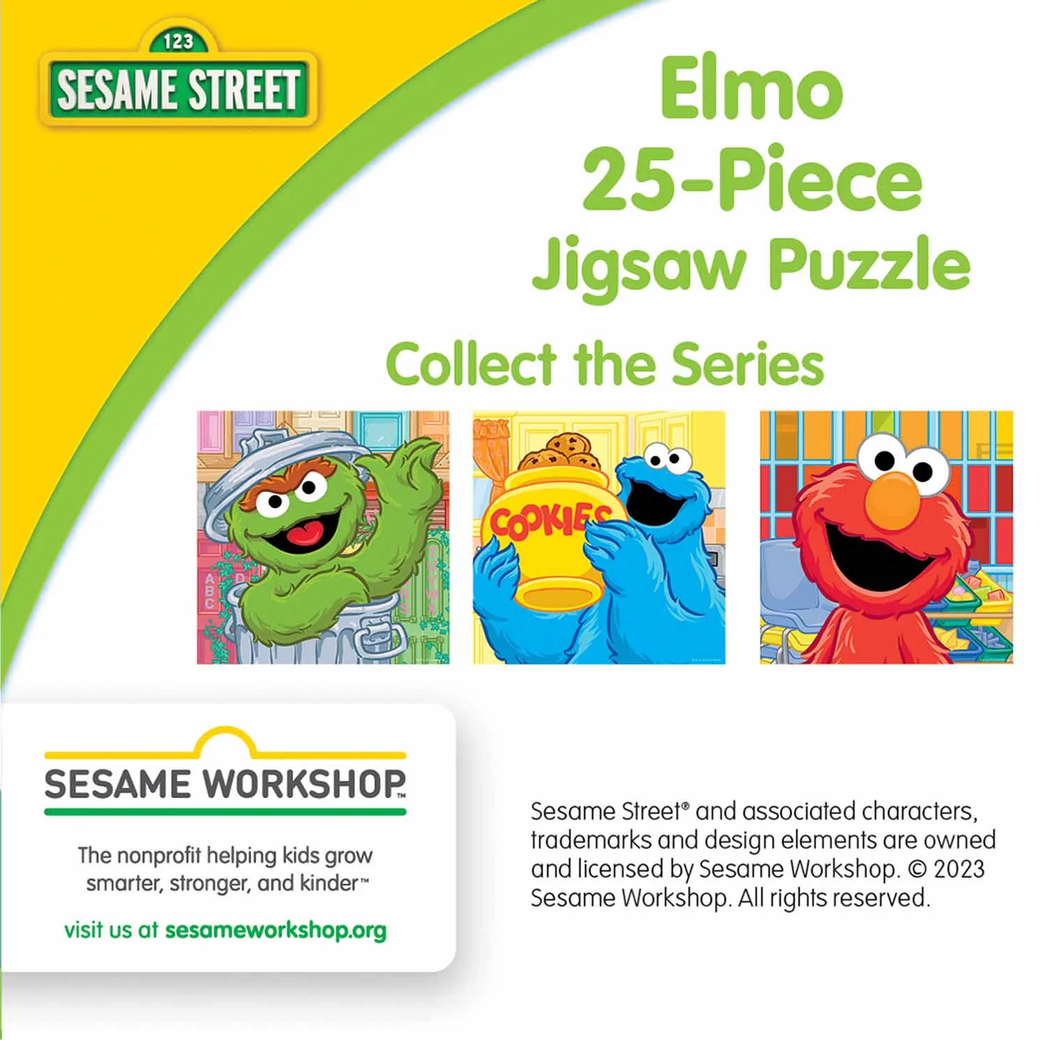 Sesame Street - Elmo - Scratch and Dent - 25 Piece Jigsaw