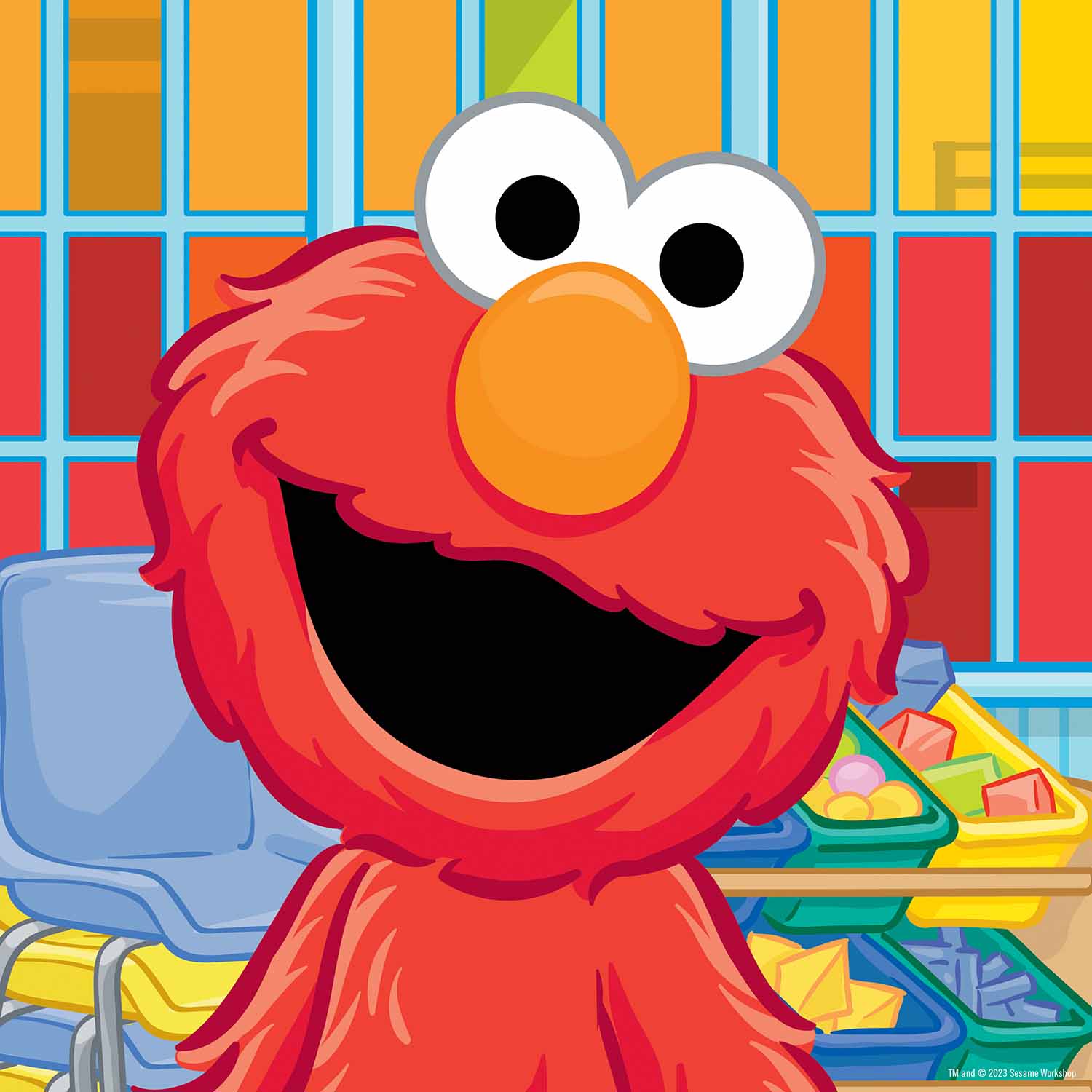 Sesame Street - Elmo Movies & TV Jigsaw Puzzle