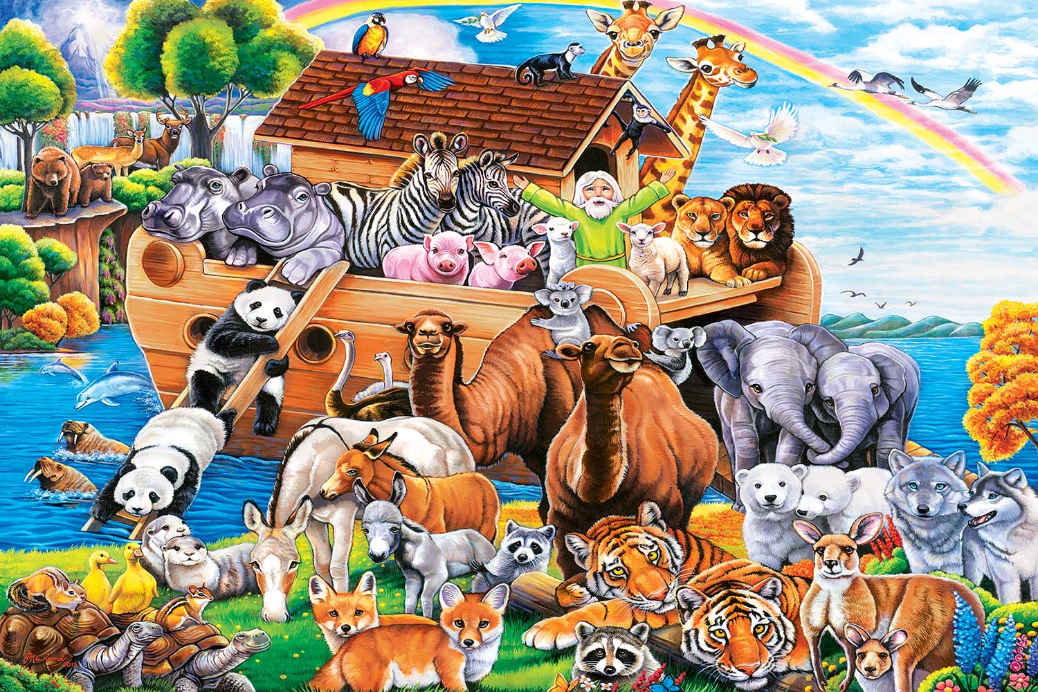 Noah's Ark - Religious Jigsaw Puzzle