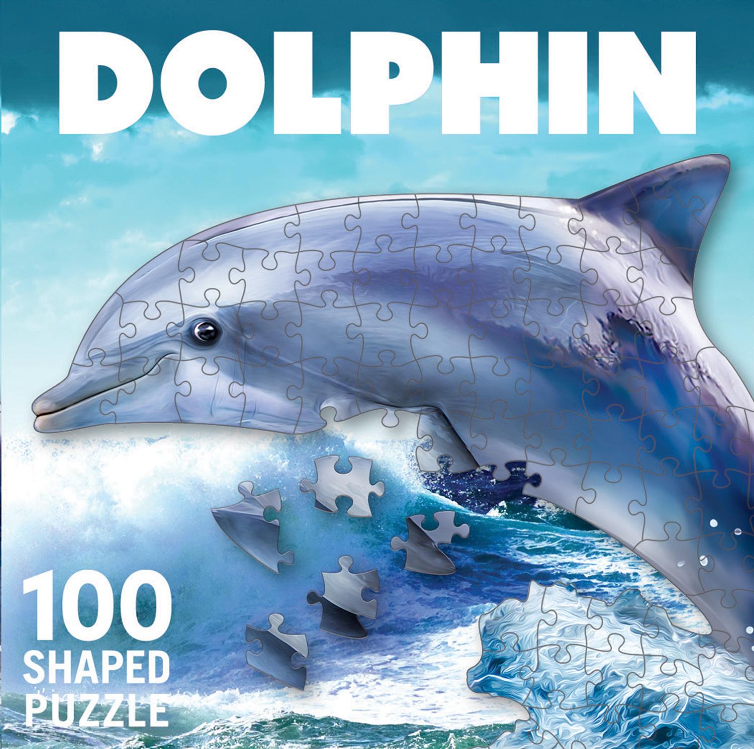 Dolphin Sea Life Shaped Puzzle