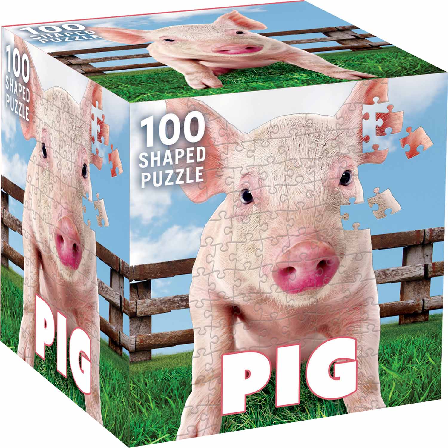 Pig  Animals Shaped Puzzle
