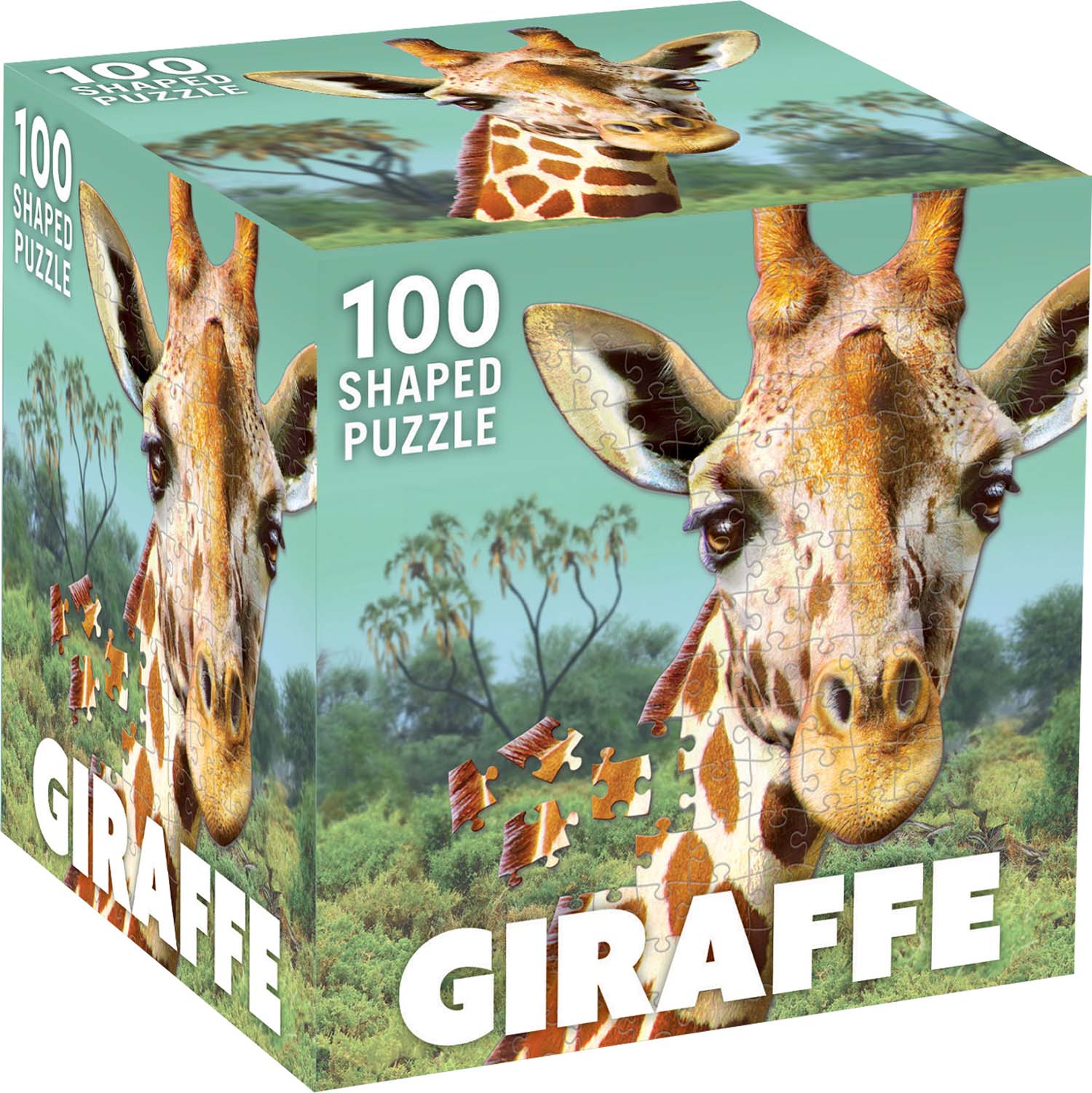 Giraffe Animals Shaped Puzzle