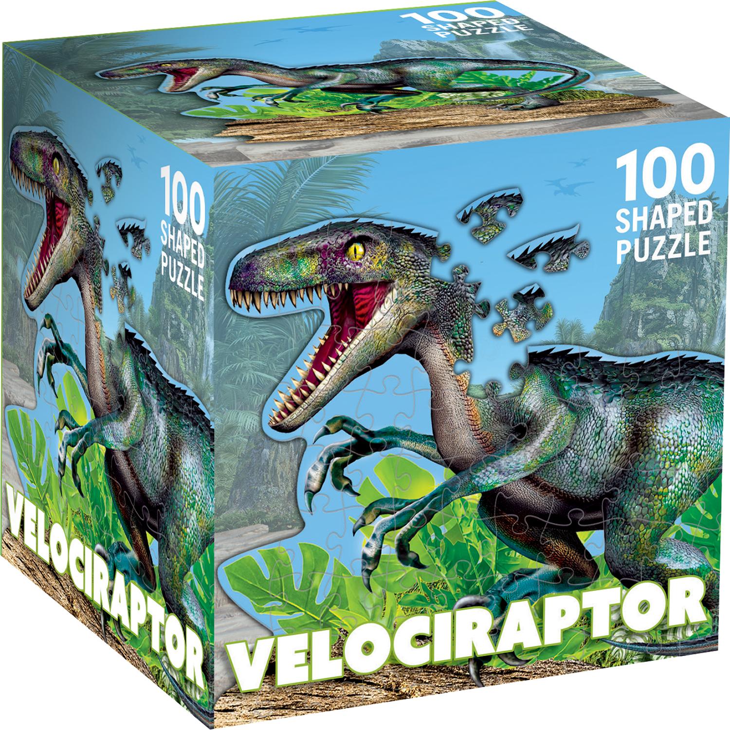 Raptor  Dinosaurs Shaped Puzzle