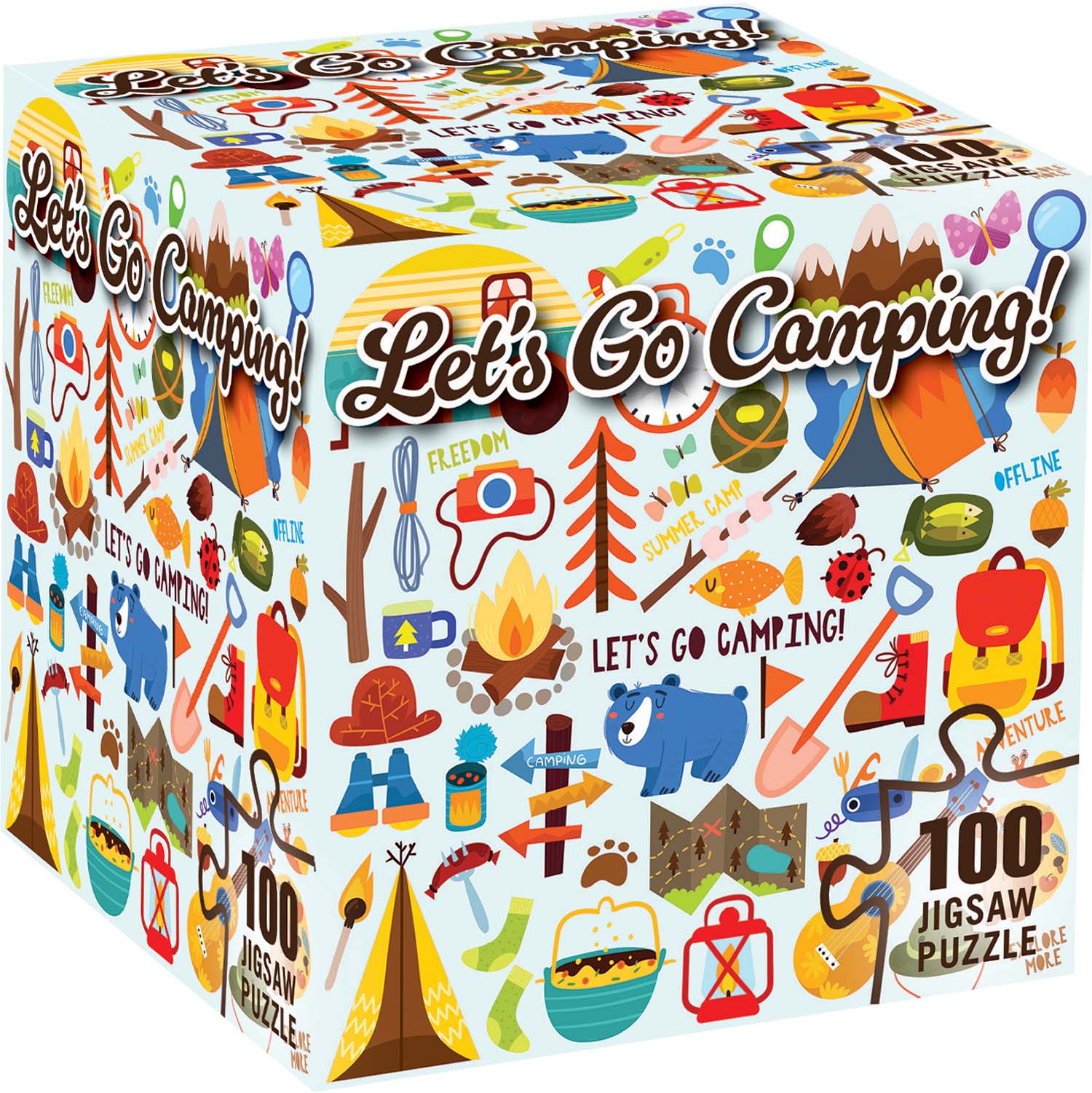 Let's Go Camping  Camping Jigsaw Puzzle