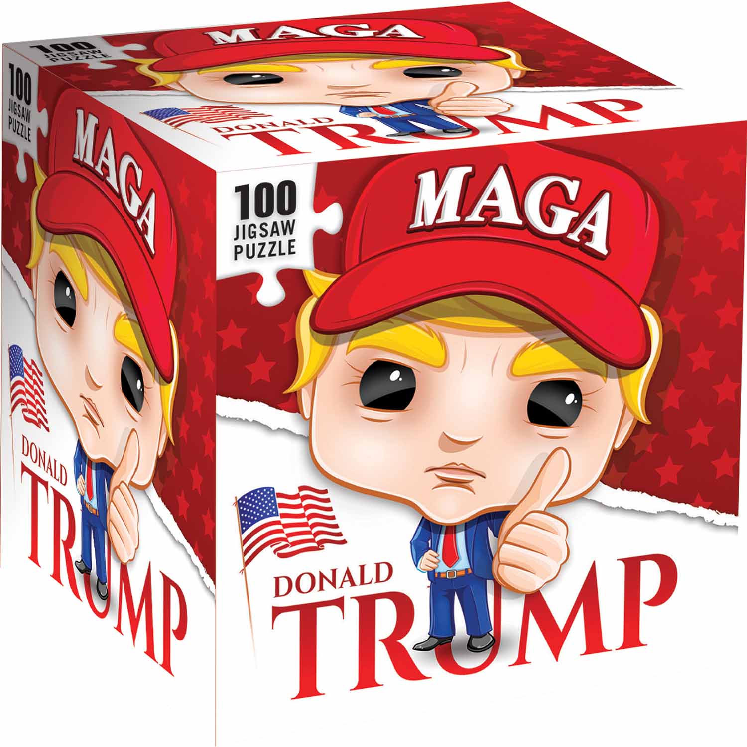 Trump Famous People Jigsaw Puzzle