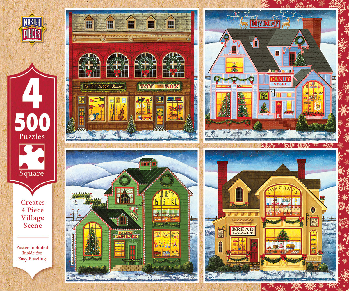 Holiday 4-Pack - Scratch and Dent Christmas Jigsaw Puzzle