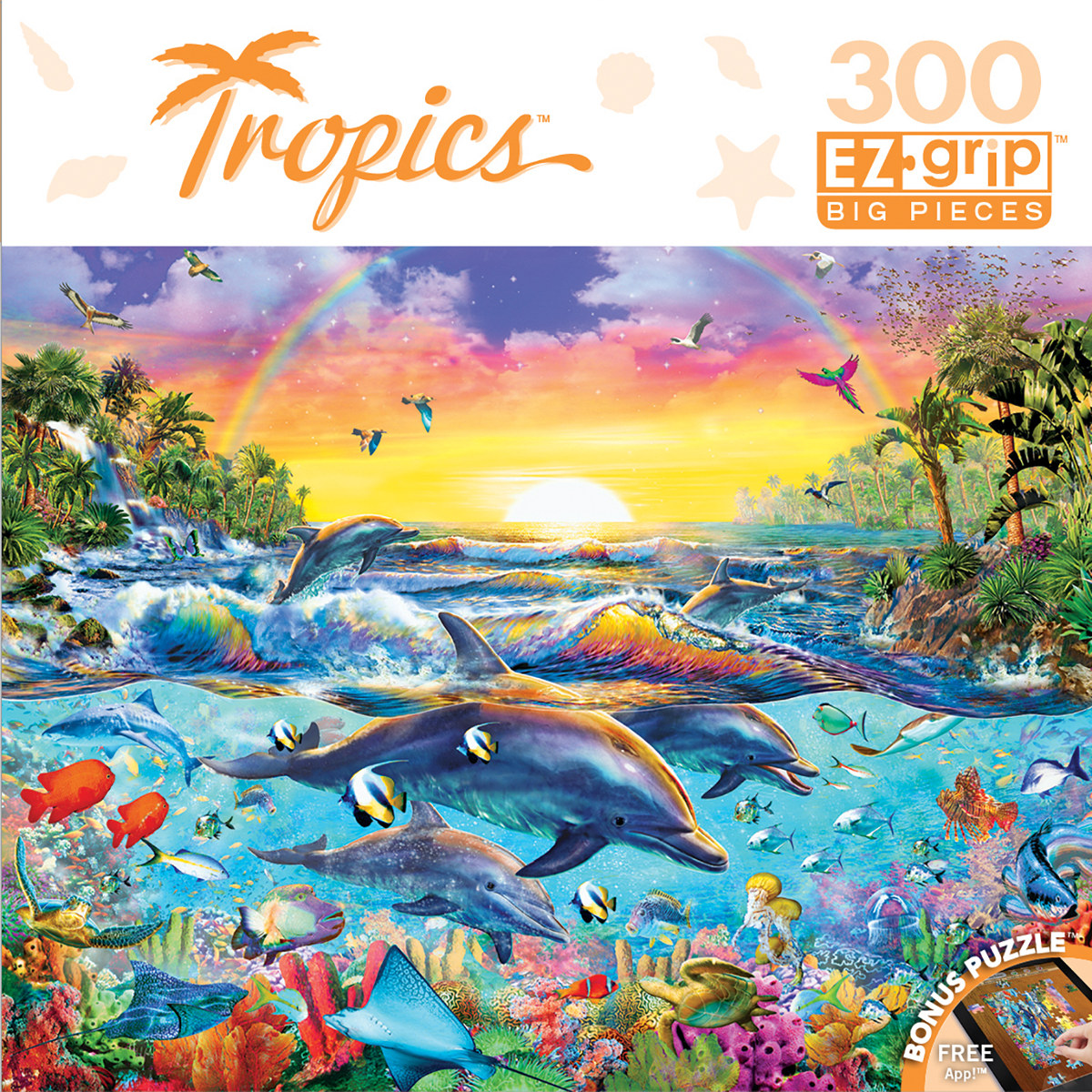 Sea of Eden (Tropics) - Scratch and Dent Sea Life Jigsaw Puzzle
