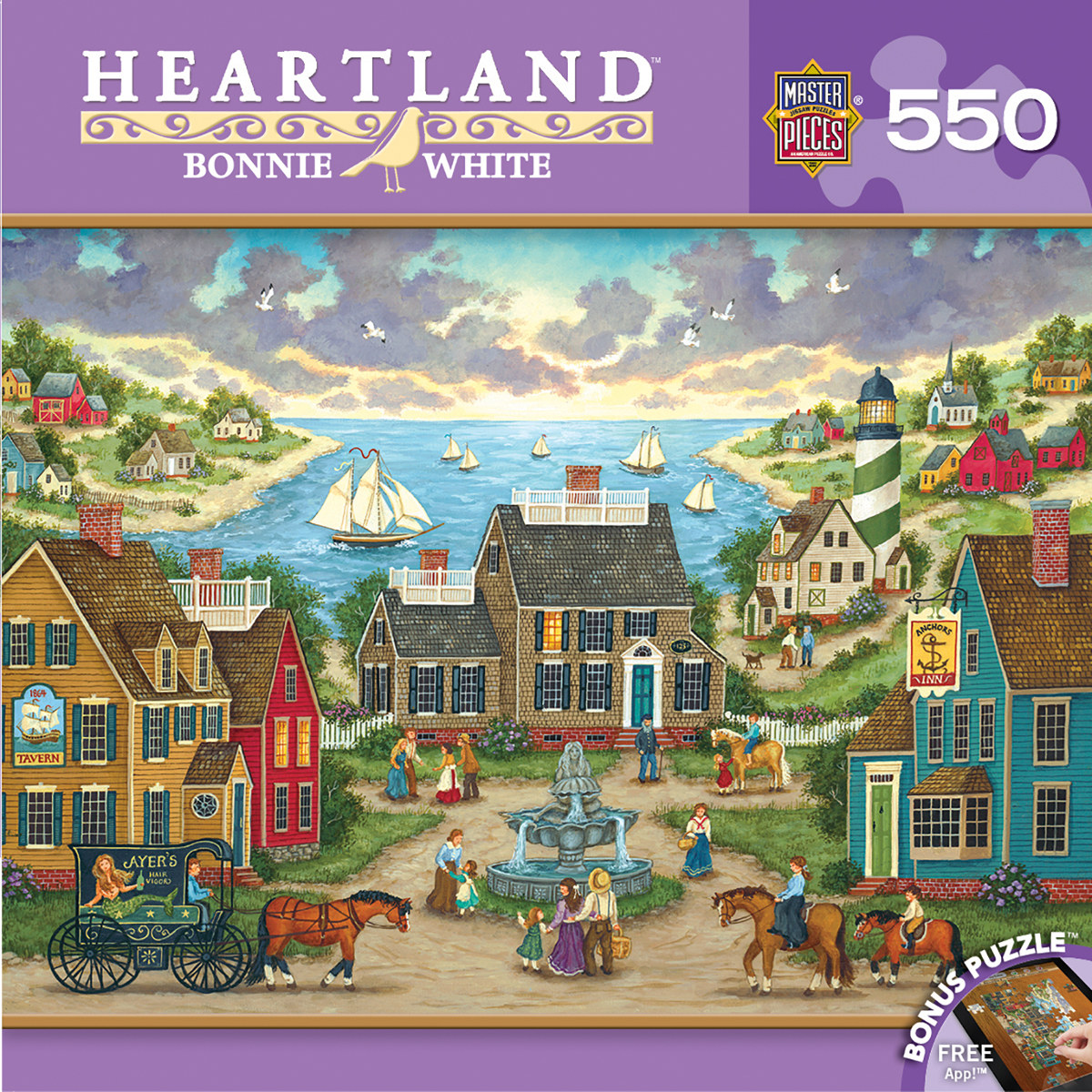 Mermaid's Watch (Heartland), 550 Pieces, MasterPieces | Puzzle Warehouse