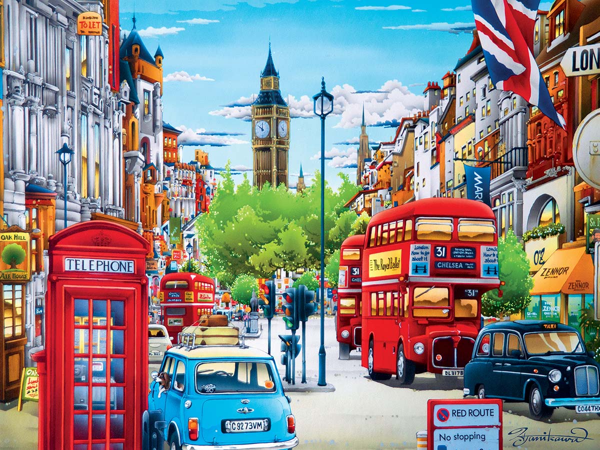 London - Scratch and Dent Travel Jigsaw Puzzle