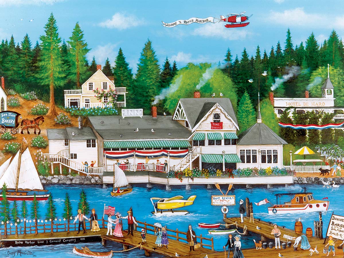 Roche Harbor - Scratch and Dent Americana Jigsaw Puzzle
