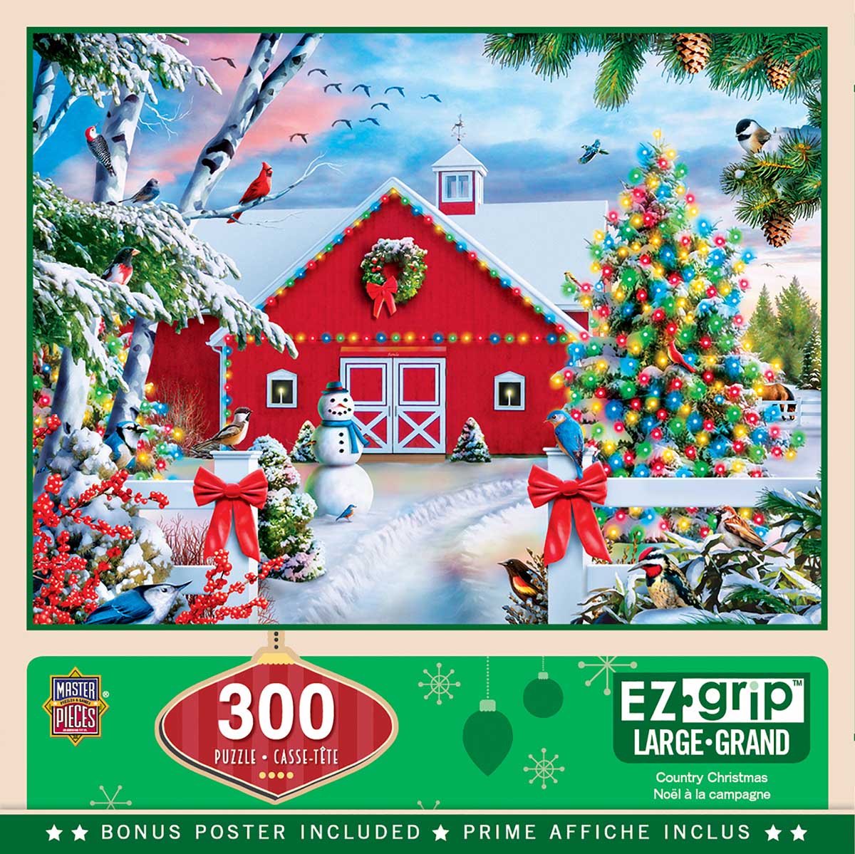 Country Christmas - Scratch and Dent Countryside Jigsaw Puzzle