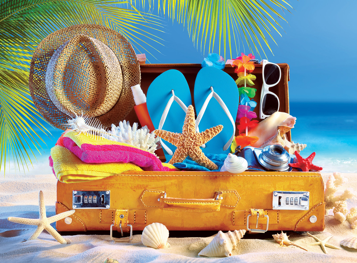 Summer Getaway Americana Jigsaw Puzzle By New York Puzzle Co