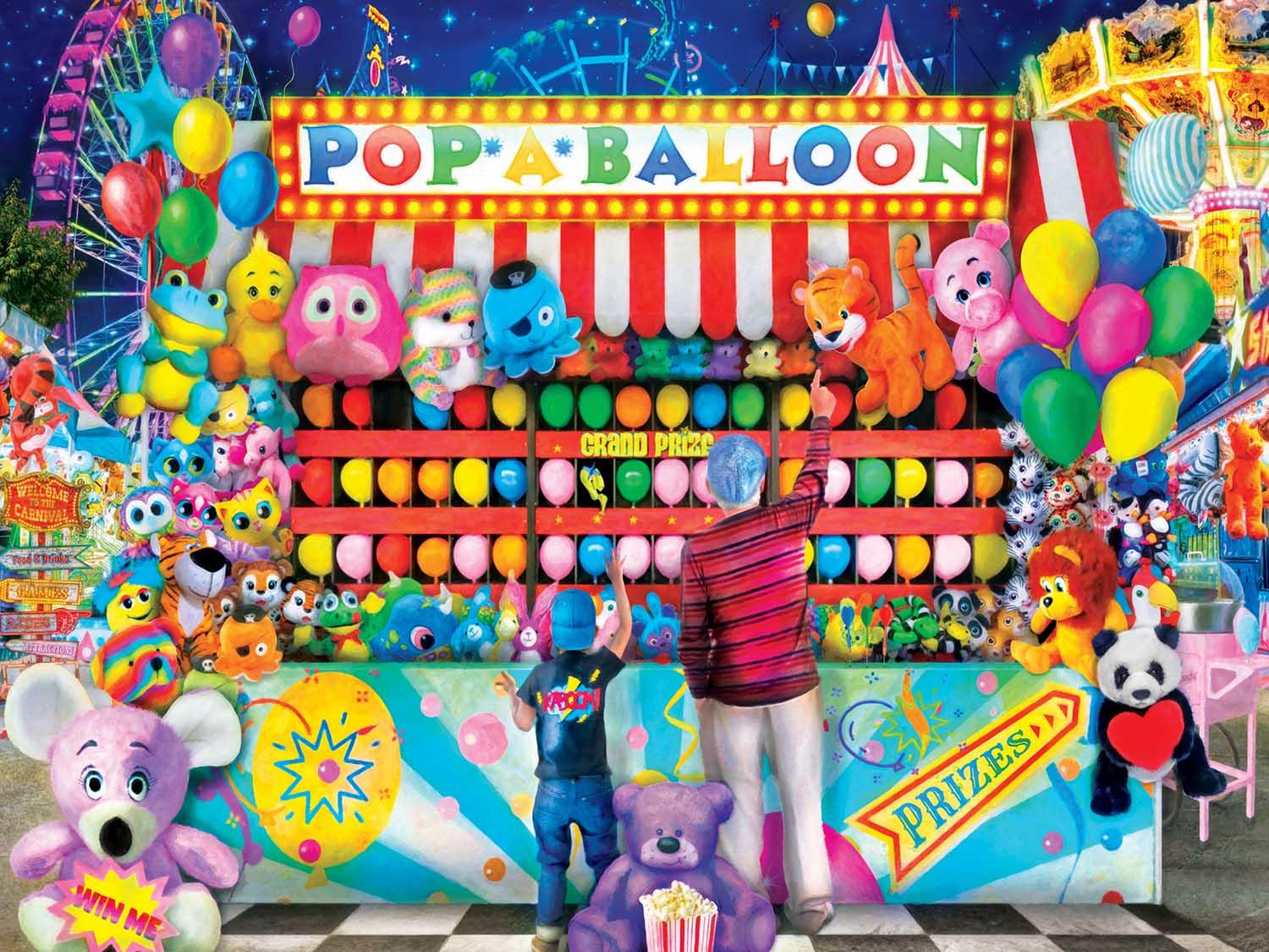 Winning Throws Carnival & Circus Jigsaw Puzzle