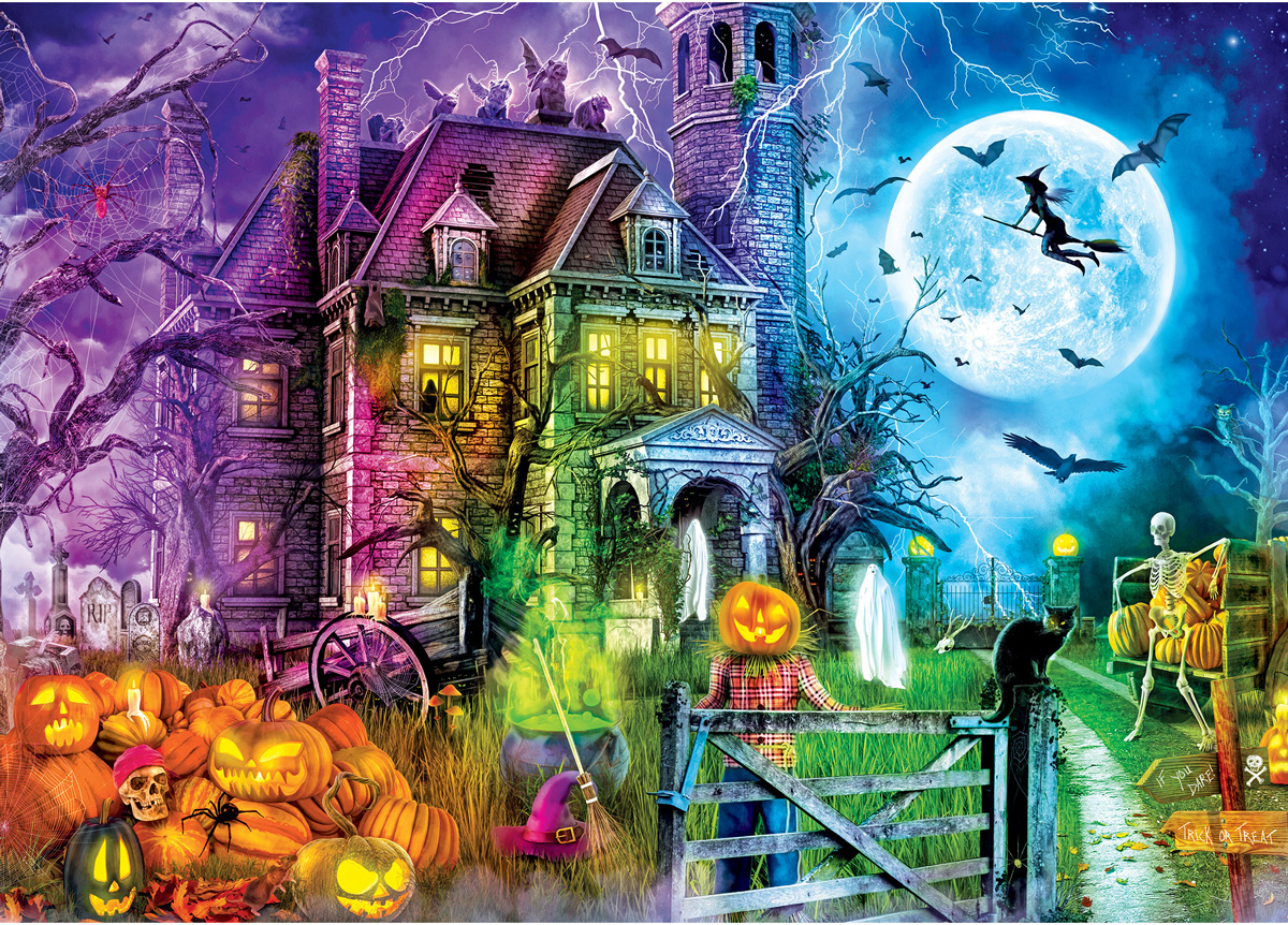 Halloween Terrors - Scratch and Dent Fall Glow in the Dark Puzzle