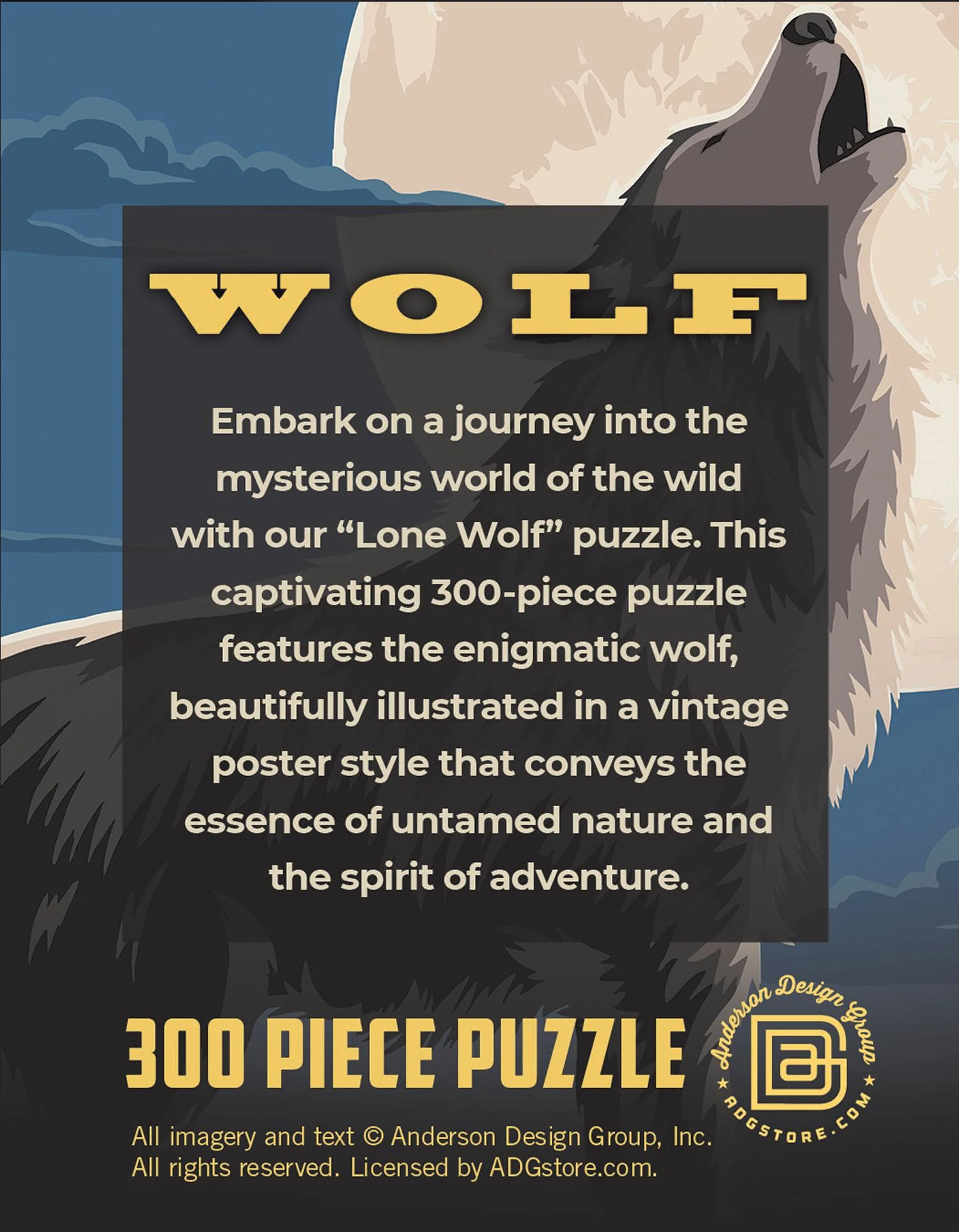 Puzzle Pod - Wolf  Wolf