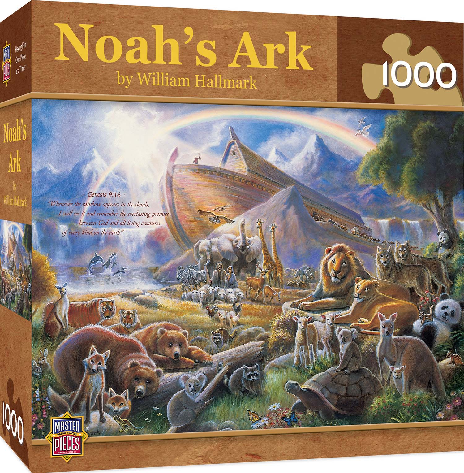 Noah's Ark, 1000 Pieces, Masterpieces 