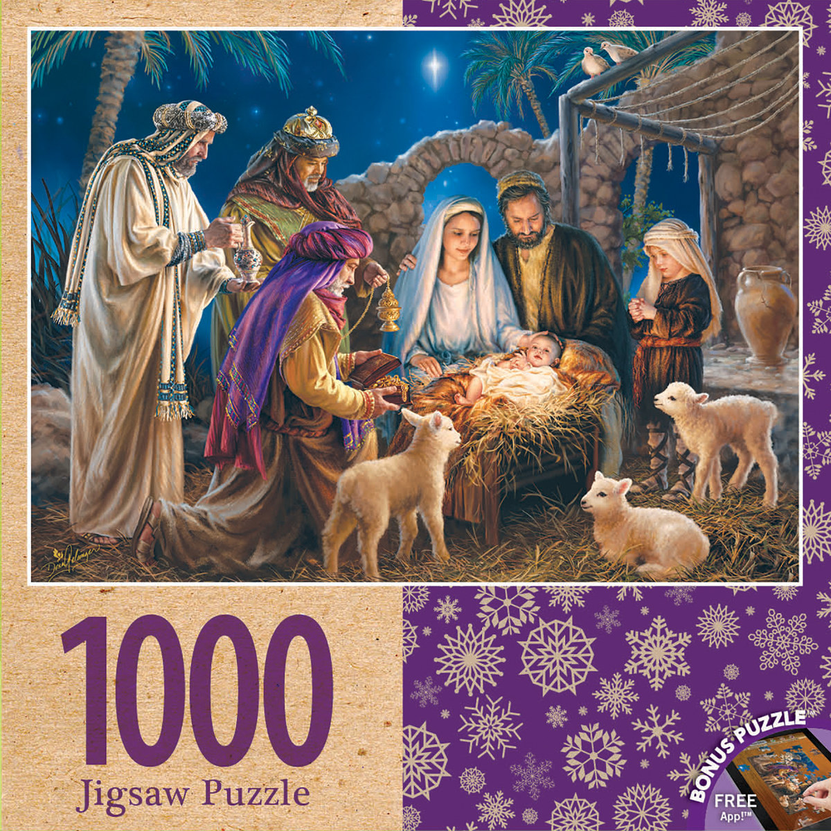 A Child is Born - Scratch and Dent Religious Jigsaw Puzzle