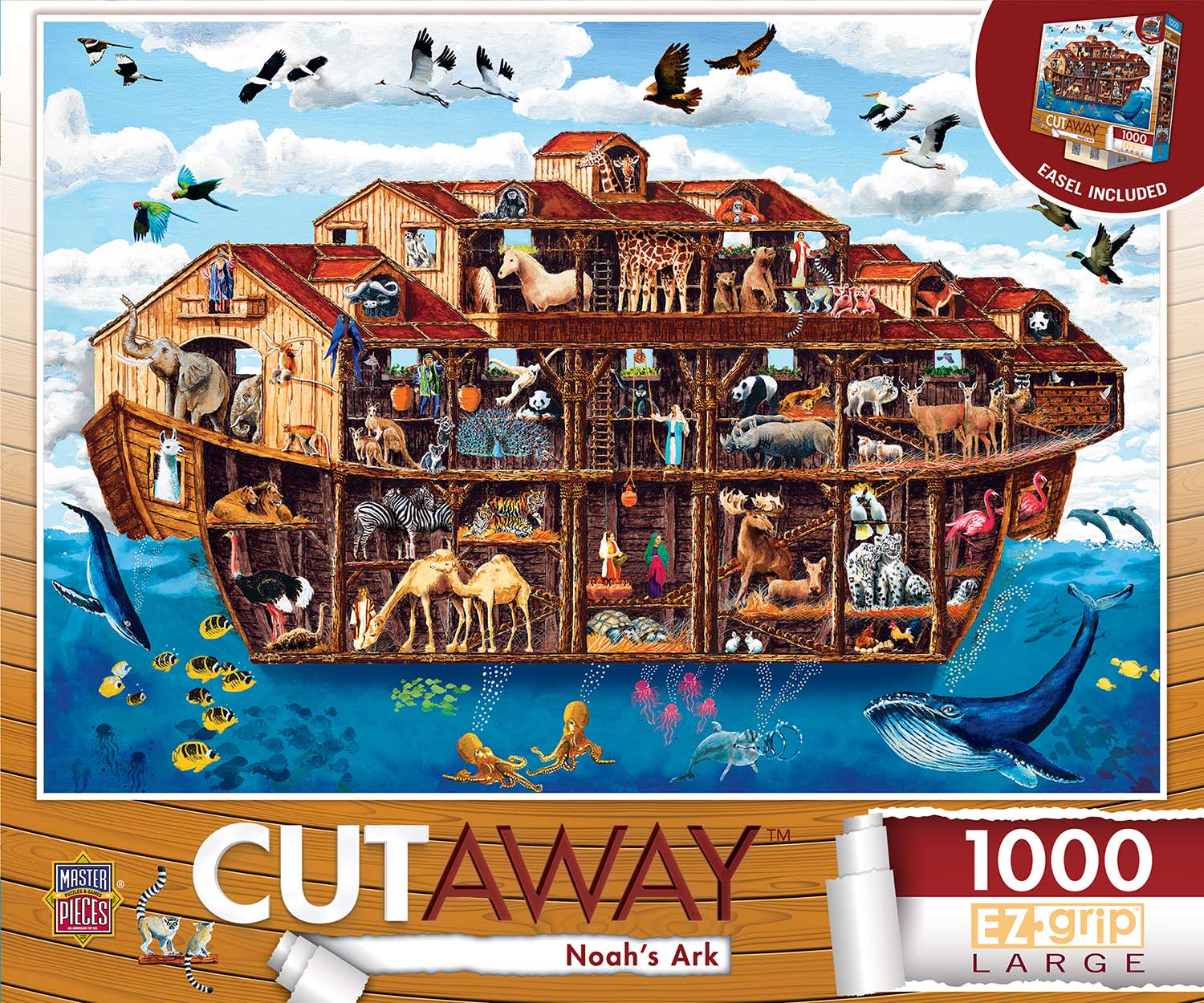 Noah's Ark, 1000 Pieces, MasterPieces | Puzzle Warehouse